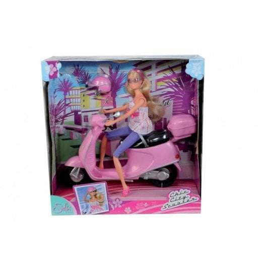 Muñeca DICKIE TOYS Steffi Love Chic City Scooter 32,5 cm