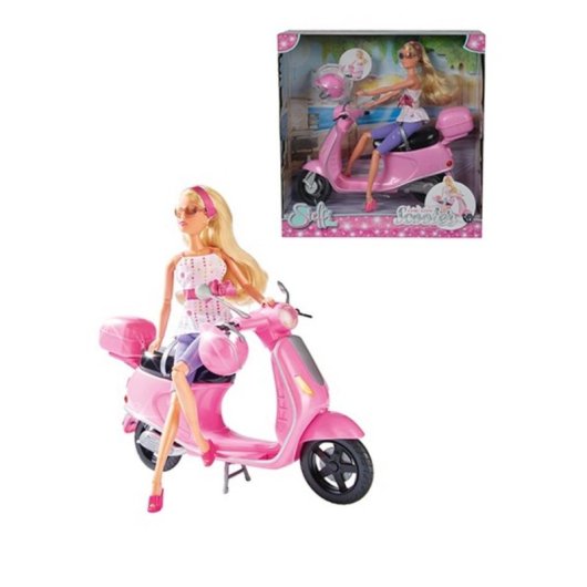 Muñeca DICKIE TOYS Steffi Love Chic City Scooter 32,5 cm