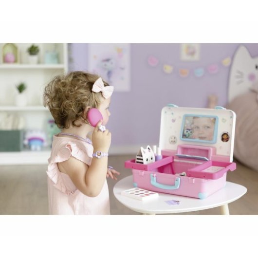 Casa de muñecas Smoby Tocador de Belleza Gabby 28,5 cm