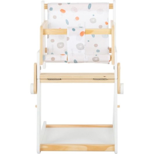 Chaise haute Small Foot Little Button convertible en table et chaise