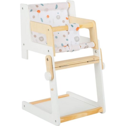 Chaise haute Small Foot Little Button convertible en table et chaise