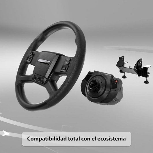 Volante Thrustmaster SimTask Truck-40 com suporte PS5 Xbox PC