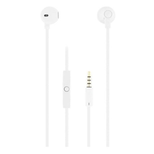 TnB Sweet bedrade in-ear koptelefoon voor bellen en muziek, wit