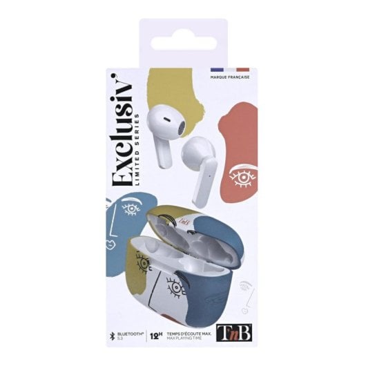 Auriculares TnB Art 3 Bluetooth True Wireless Multicolores 12h Autonomie