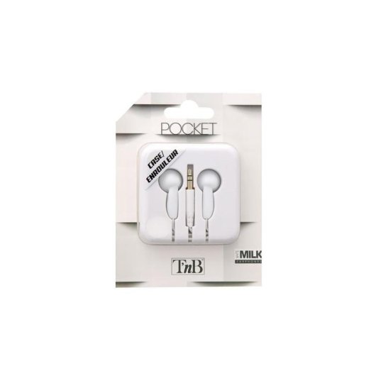 Auriculares TnB ESPOCKETWH com fio intra-auriculares brancos 20-20000 Hz