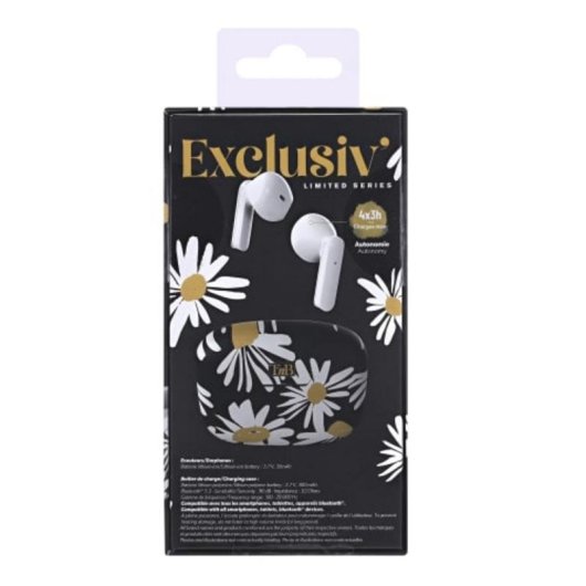 Auriculares TnB Marguerite sans fil Bluetooth TWS Multicolore usage quotidien
