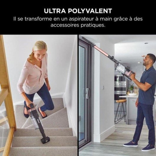 Aspirapolvere senza Fili Shark Stratos IZ400EU 60 minuti Anti-groviglio HEPA