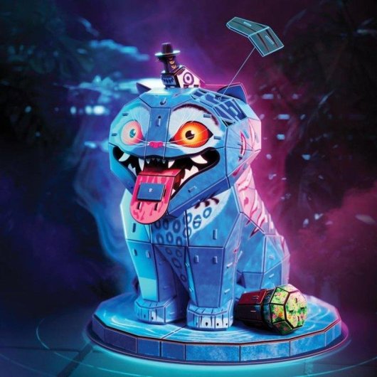 Puzzle 3D Spin Master K-pop Demon Hunters Derpy & Sussie 168 peças