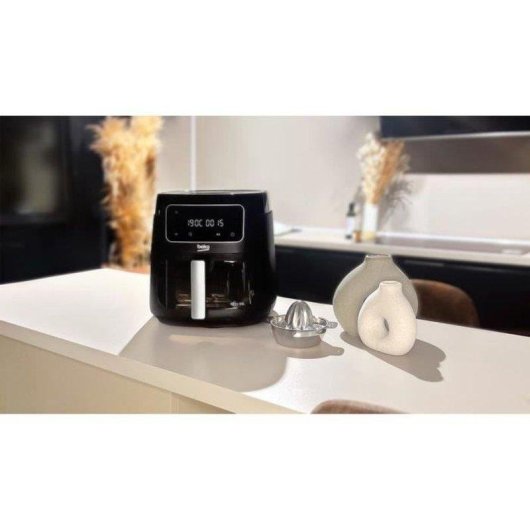Airfryer Beko FRL3374B Unique Fenêtre 7,6L 1750W 8 Programmes Noir