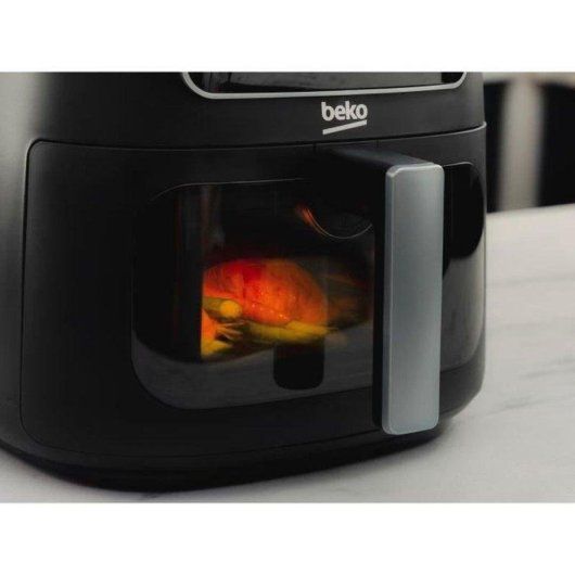 Airfryer Beko FRL3374B Unique Fenêtre 7,6L 1750W 8 Programmes Noir
