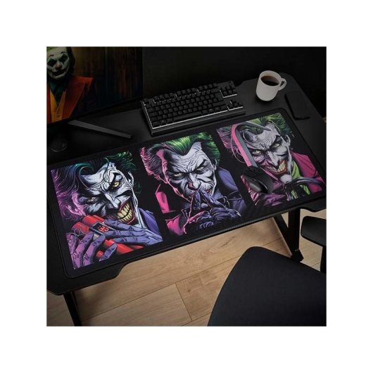 Mauspad Subsonic Joker XXL 90 x 40 cm Gaming Multicolor