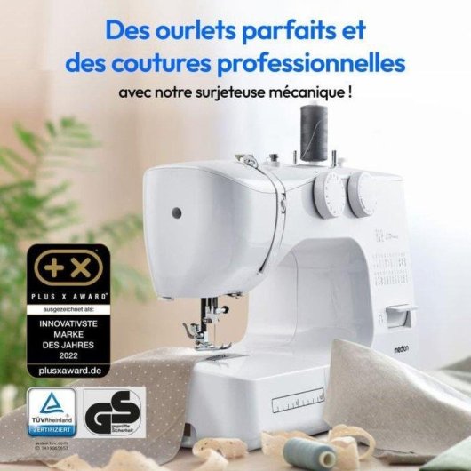 Machine à coudre Medion Life SM60 60 W 60 points vitesse 700 SPM