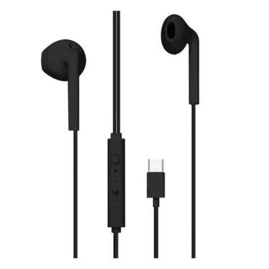 Auriculares TnB C-Buds filaires USB Type-C semi-intra-auriculaires noirs