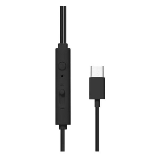 Auriculares TnB C-Buds filaires USB Type-C semi-intra-auriculaires noirs