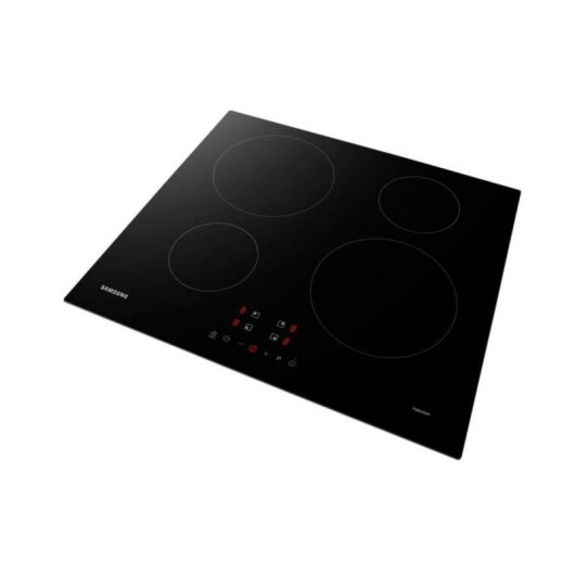 Placa Inducción Integrable Samsung 4 Zonas 7000 W Vidrio Cerámico Negro