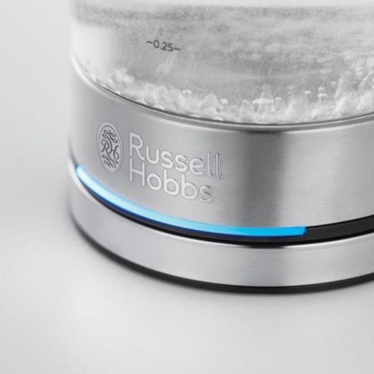 Chaleira eletrica Russell Hobbs Compact Home vidro 0,8 L 2200 W