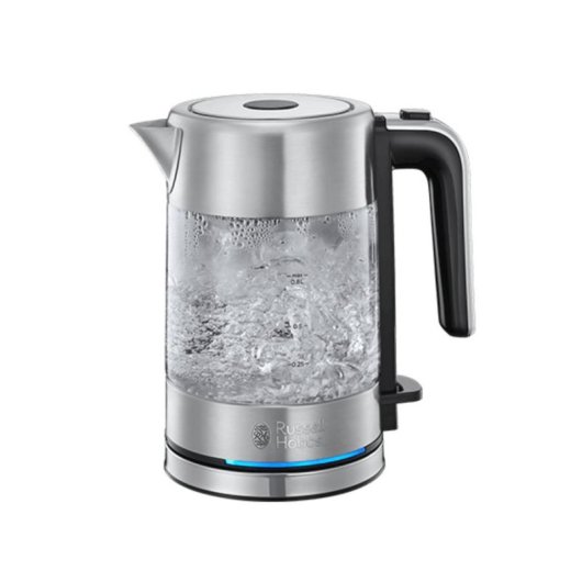 Chaleira eletrica Russell Hobbs Compact Home vidro 0,8 L 2200 W