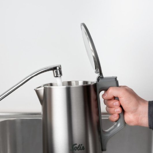 Hervidor Solis Eco Boil 5520 1,7 L 1800 W Edelstahl Grau