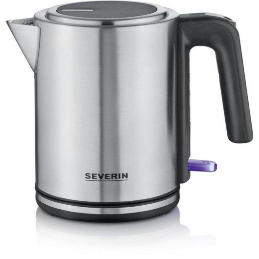 Hervidor Eléctrico Severin WK 3489 1 L 2400 W Acero Inoxidable Negro