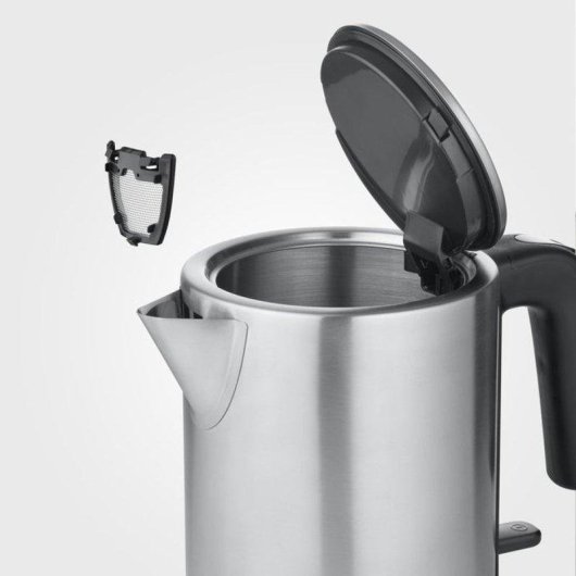 Hervidor Eléctrico Severin WK 3489 1 L 2400 W Acero Inoxidable Negro