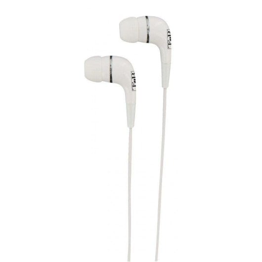 Auriculares T'nB Pure con cable intrauditivos blancos