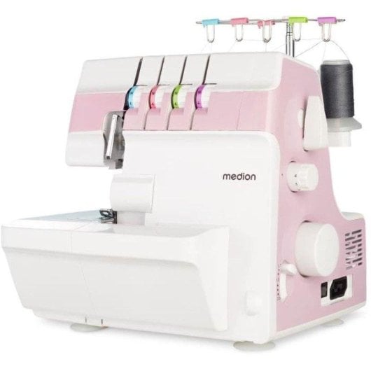 Machine a coudre Overlock Medion SO 90/91W Rose LED 91 W