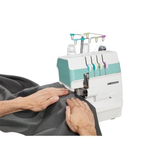 Machine a coudre Overlock Medion SO 90/91W Rose LED 91 W