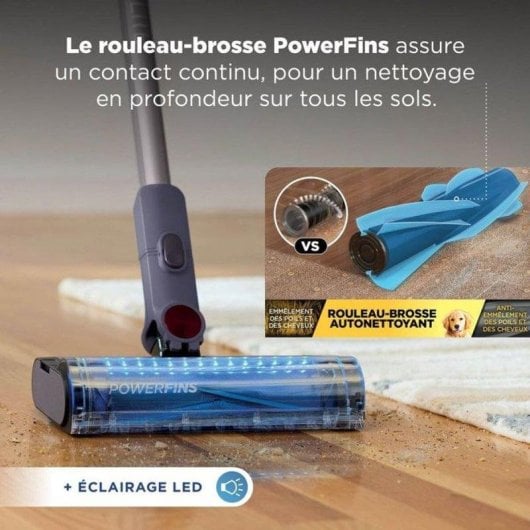 Aspirador sem Fio Shark Powerlite BU3621EUT 350W 40 min Anti-emaranhamento HEPA