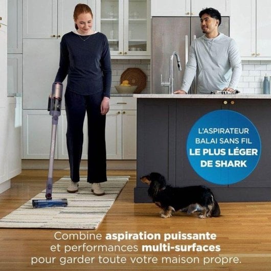 Aspirador sem Fio Shark Powerlite BU3621EUT 350W 40 min Anti-emaranhamento HEPA