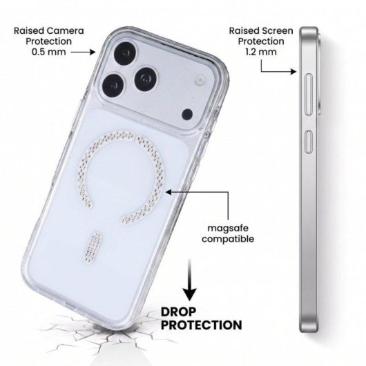 Funda La Casa de las Carcasas Silicone Antichoc Brillante pour iPhone 18 Pro