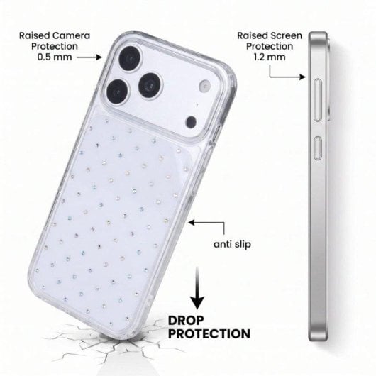 Funda para móvil La Casa de las Carcasas Brillantes Multicolor para iPhone 18 Pro