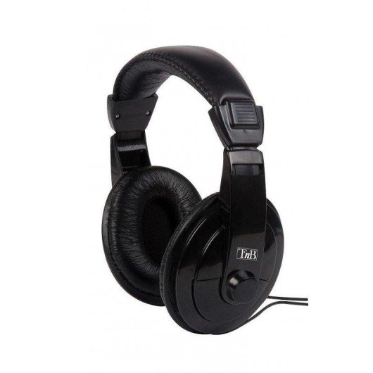 Casque TnB CSHOME1 filaire circum-aural avec câble 8 m noir