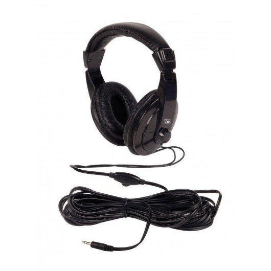 Casque TnB CSHOME1 filaire circum-aural avec câble 8 m noir