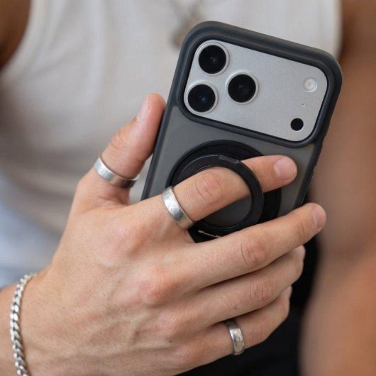 Coque La Casa de las Carcasas avec anneau rotatif et MagSafe pour iPhone 18 Pro