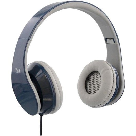 Auriculares T'nB CSSTREAMBL con diadema plegable, color azul