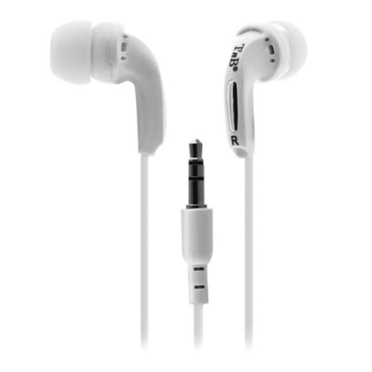 Auricolari TnB Fizz cablati jack 3,5 mm musica leggeri bianchi