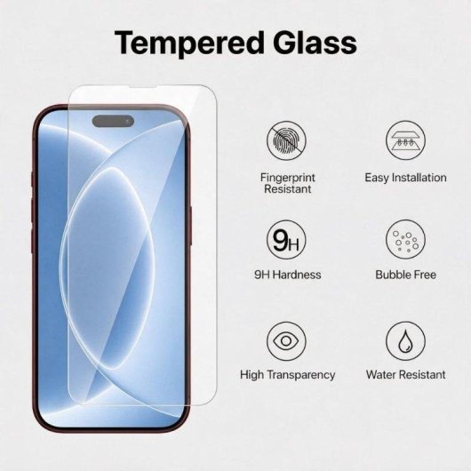 Protecteur d'écran La Casa de las Carcasas iPhone 18 Pro Max ultra-fin transparent