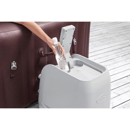 Spa gonflable Bestway Maldives HydroJet Pro Carré 5-7 personnes