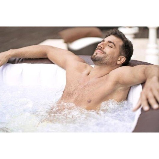 Spa gonflable Bestway Maldives HydroJet Pro Carré 5-7 personnes