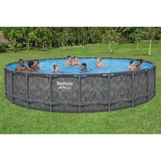 Piscina tubular redonda Bestway APX 365 671 x 132 cm 40.377 L