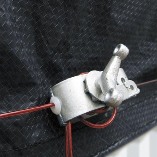 Couverture piscine hivernale ovale Gre CIPROV731 120 g/m2