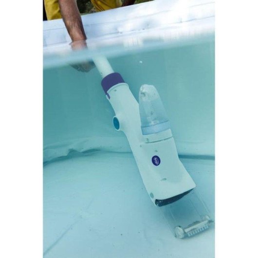 Aspirateur Gre Pool & Spa Vac 9,6V sans fil léger avec cuve transparente
