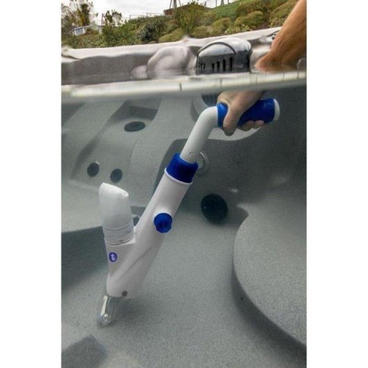 Aspirateur Gre Pool & Spa Vac 9,6V sans fil léger avec cuve transparente