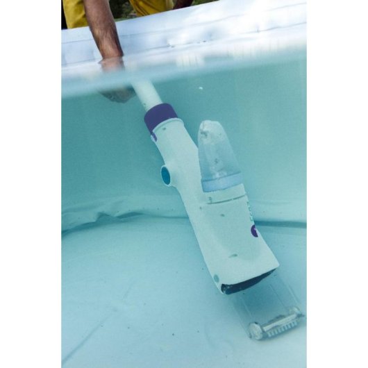 Aspirateur Gre Pool & Spa Vac 9,6V sans fil léger avec cuve transparente