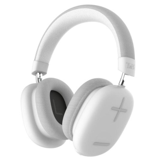 Auriculares TnB Bounce Bluetooth 5.3 Circumaural Blancs avec Microphone