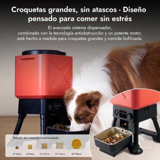 Comedero Automático WiFi Molly&Cody 14 L para Mascotas
