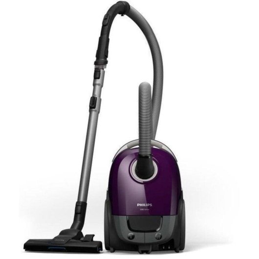 Staubsauger mit Beutel Philips XD3100/06 900W 3L HEPA H13 Filter Violett
