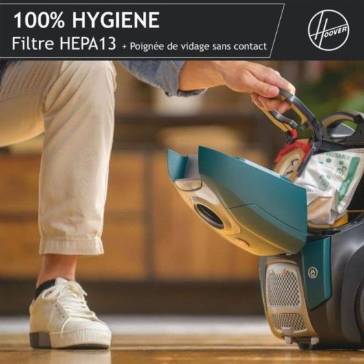 Aspirateur avec Sac Hoover H-energy 500 HE530ALG 011 700 W Filtre HEPA 13 4 L