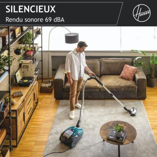 Aspirateur avec Sac Hoover H-energy 500 HE530ALG 011 700 W Filtre HEPA 13 4 L