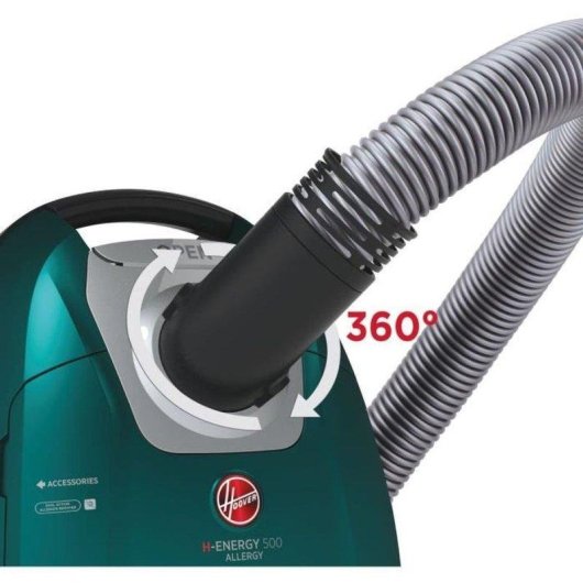 Aspirateur avec Sac Hoover H-energy 500 HE530ALG 011 700 W Filtre HEPA 13 4 L